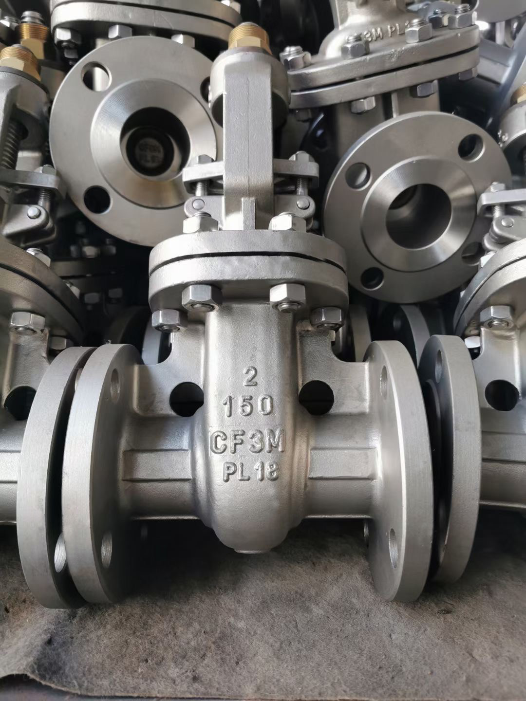 API600 stainless steel flange gate valve