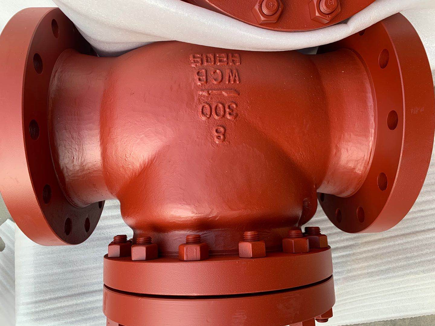 ASME flange carbon steel swing check valve
