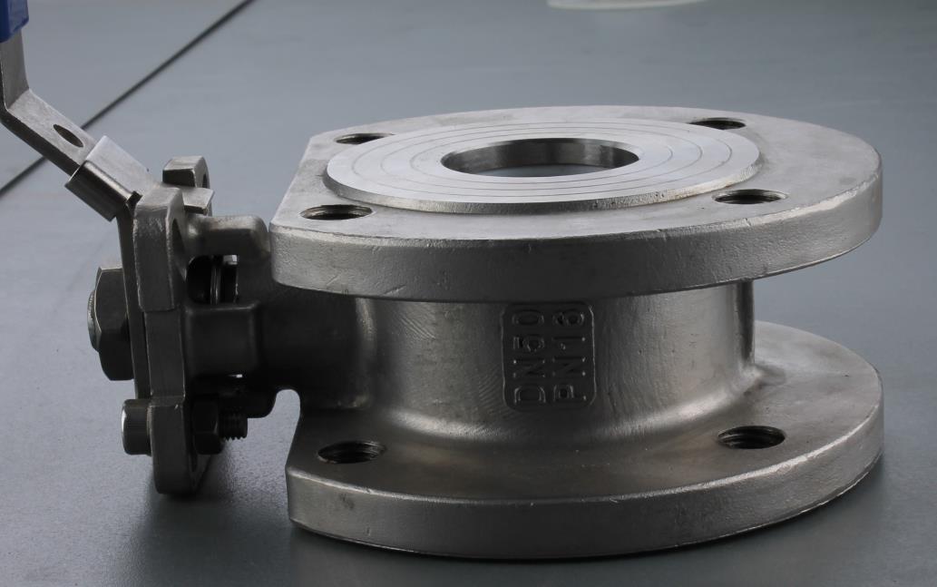 ISO5211 high mounting pad wafer ball valve