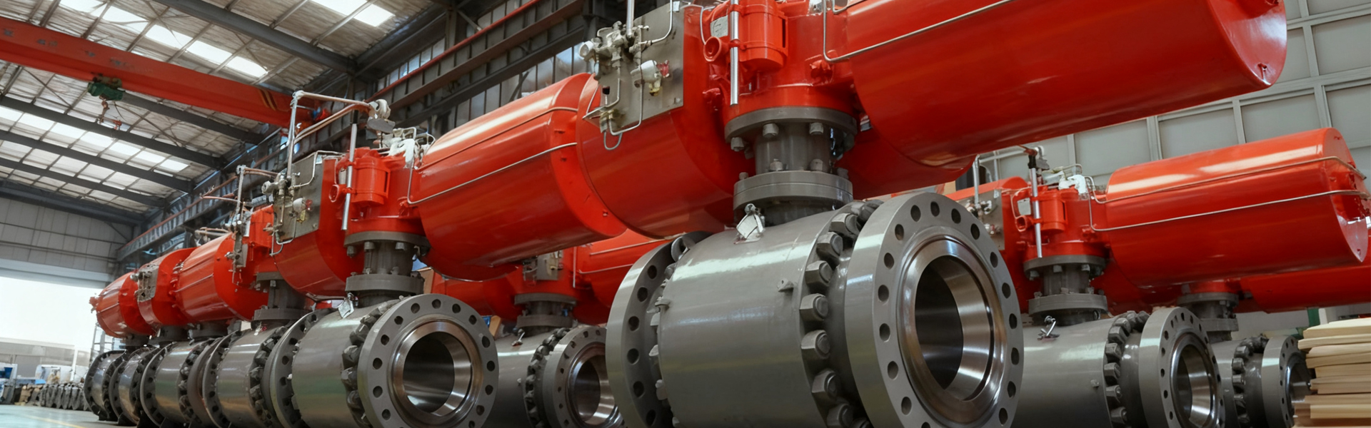 Pneumatic-ball-valve