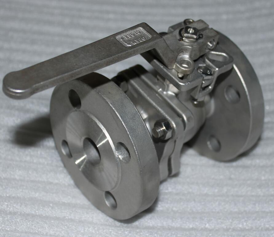stainless steel flange ball valve1