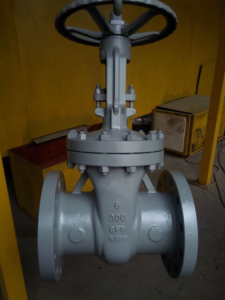 API600 stainless steel flange gate valve