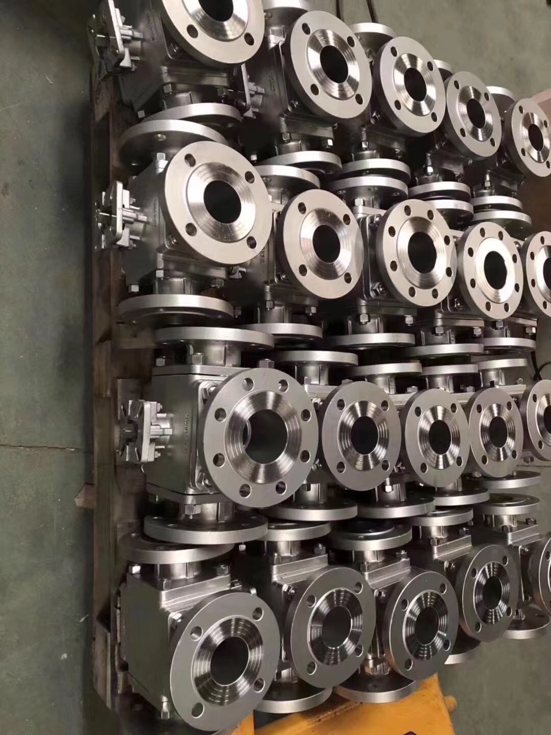 stainless steel flange 3 way ball valve-masoneilan valve