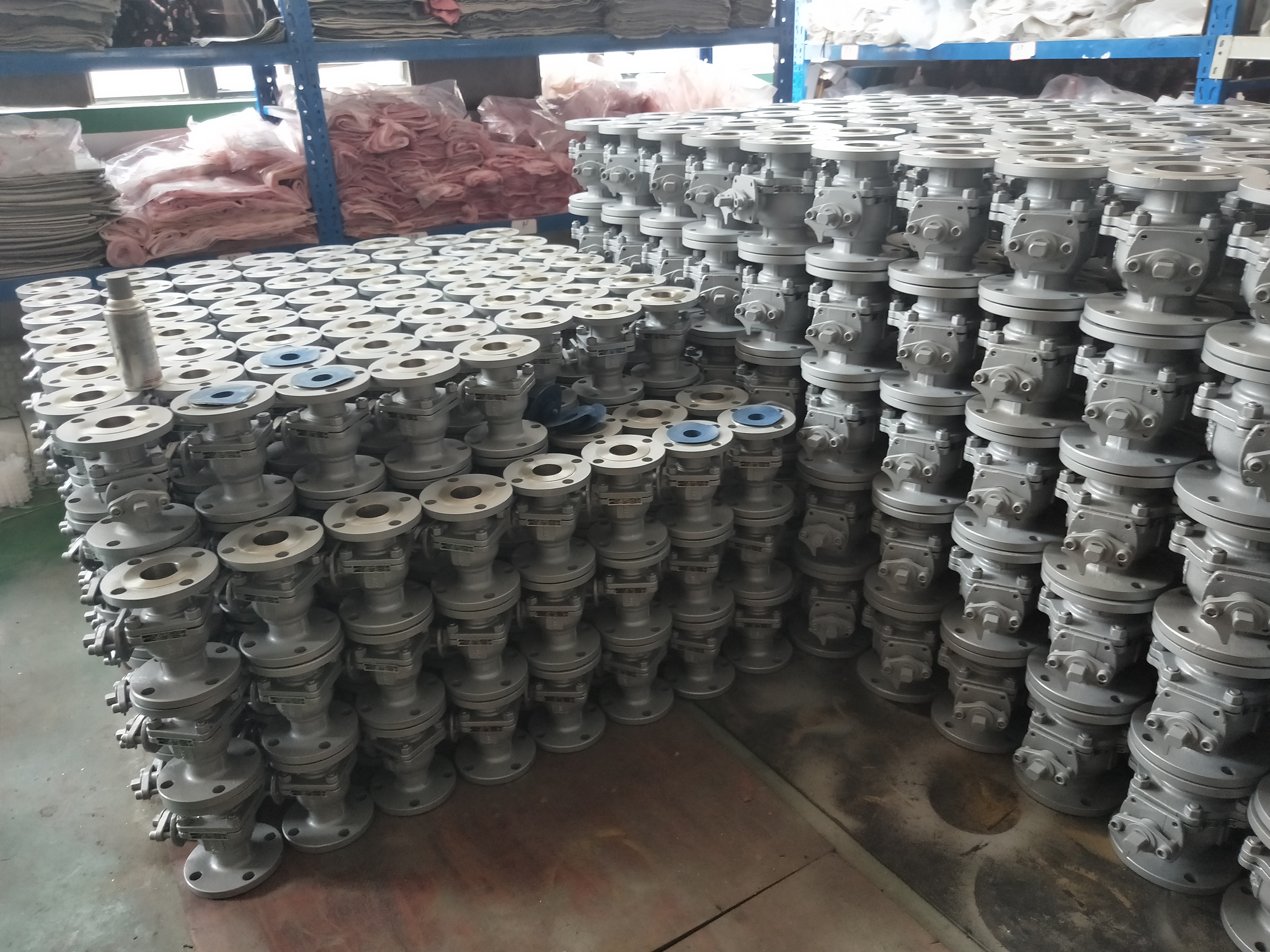 WCB API 150LB flange ball valve