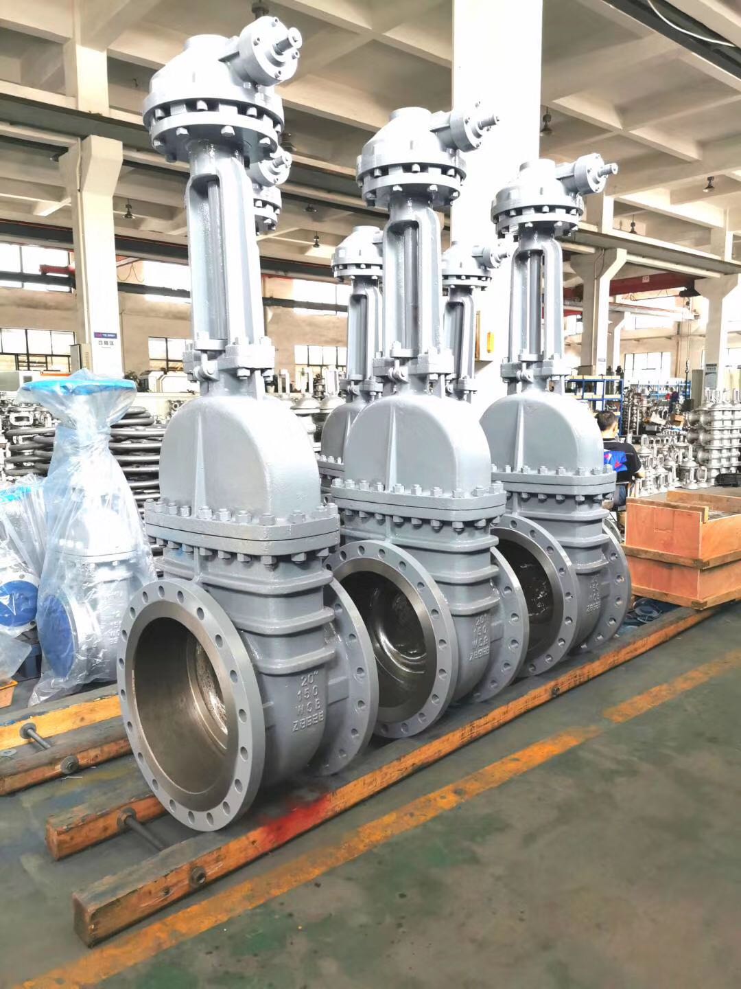 carbon steel flange gate valve-masoneilan valve1