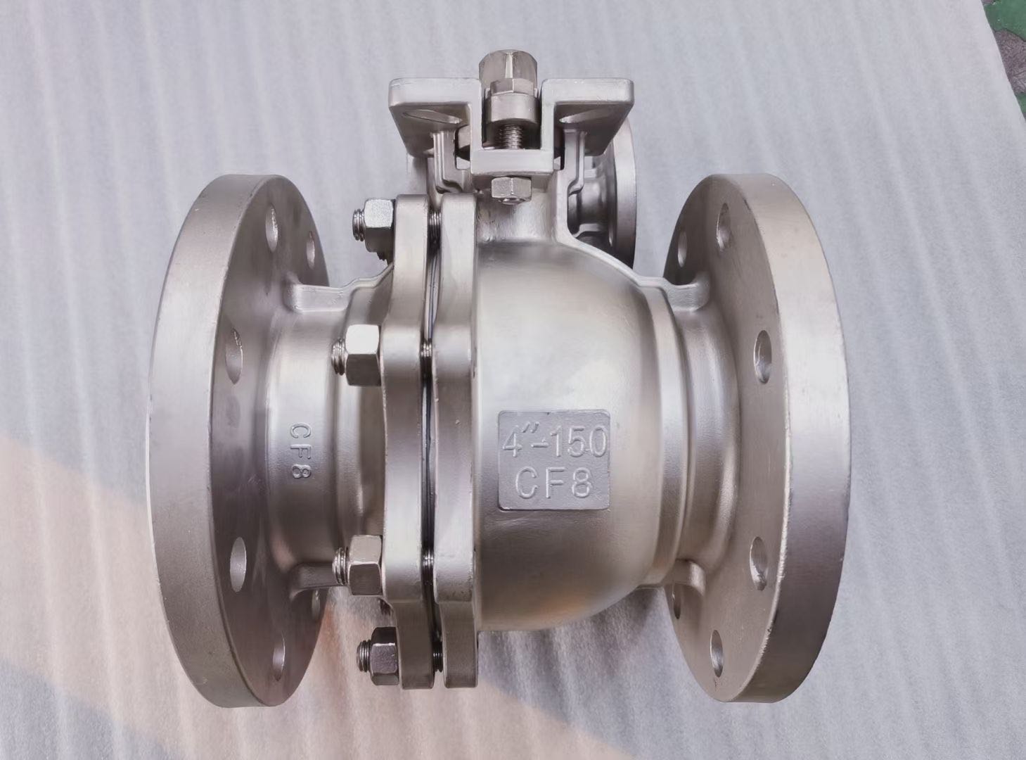 stainless steel flange floating CF8M ball valve