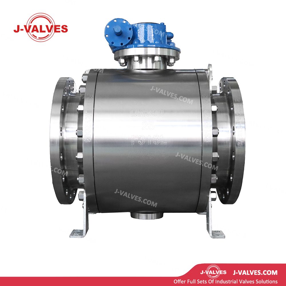 ANSI Cl150~2500 Forged Steel A105n/F304/F316 3PC Trunnion Mounted Flanged Ball Valve