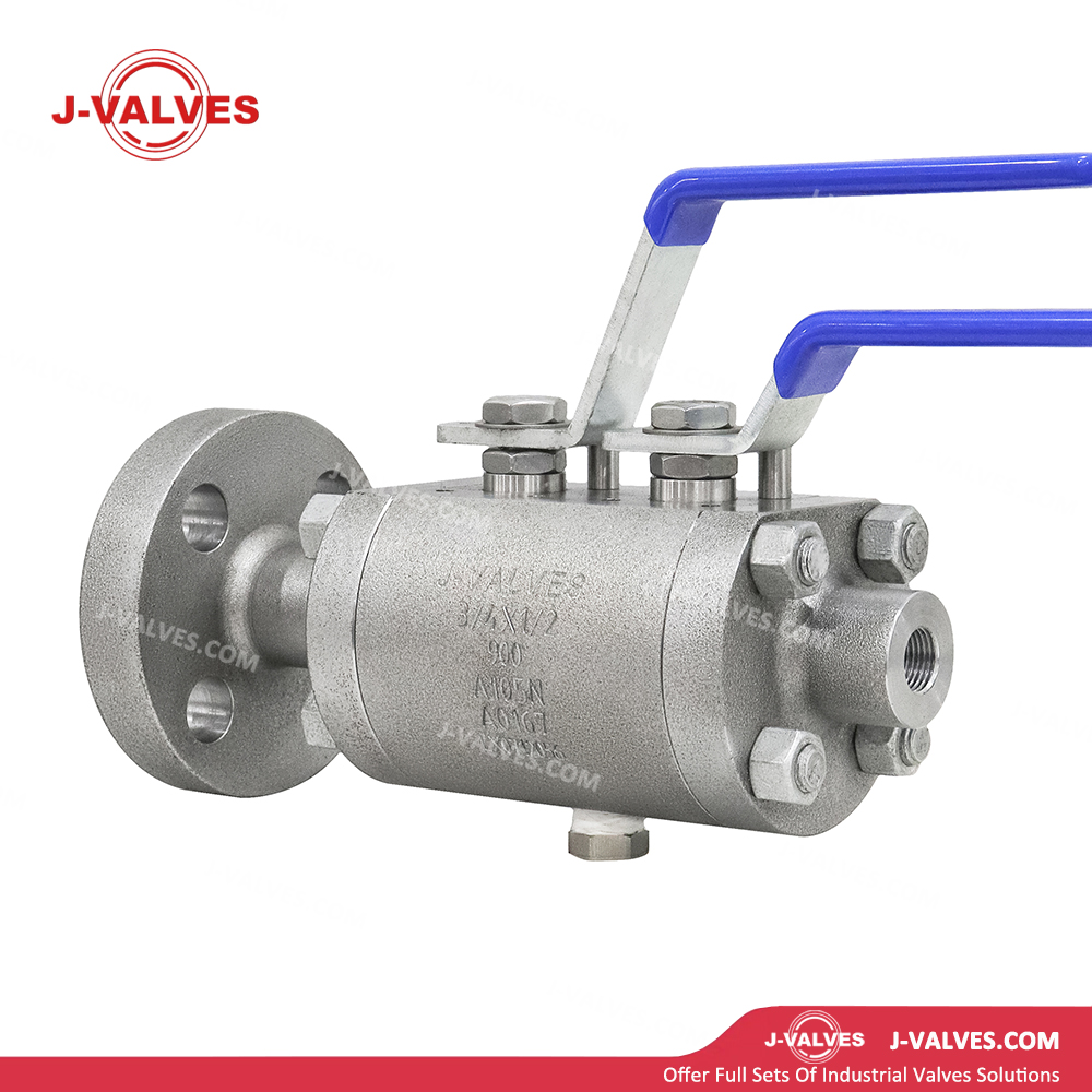 A105N 0.75x0.5"900LB DBB Ball Valve
