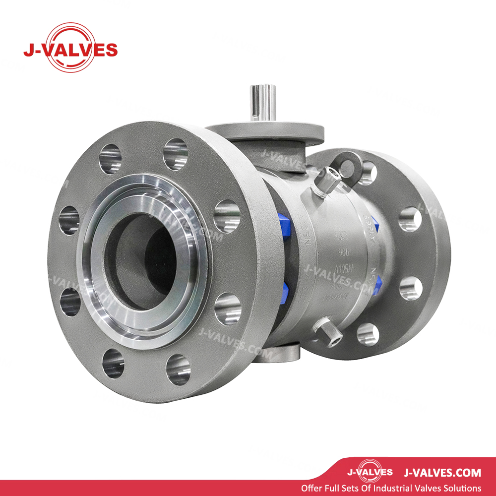 4X3" 900LB A105N Forged Carbon Steel Trunnion Ball Valve