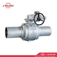 Electric Fully Welded Trunnion Ball Valve