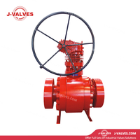 8" 2500LB F11 3PC High-temperature And High-pressure Trunnion Flange Ball Valve