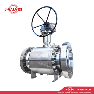 20x16" 900LB F316 3PC Cryogenic Trunnion Flange Ball Valve