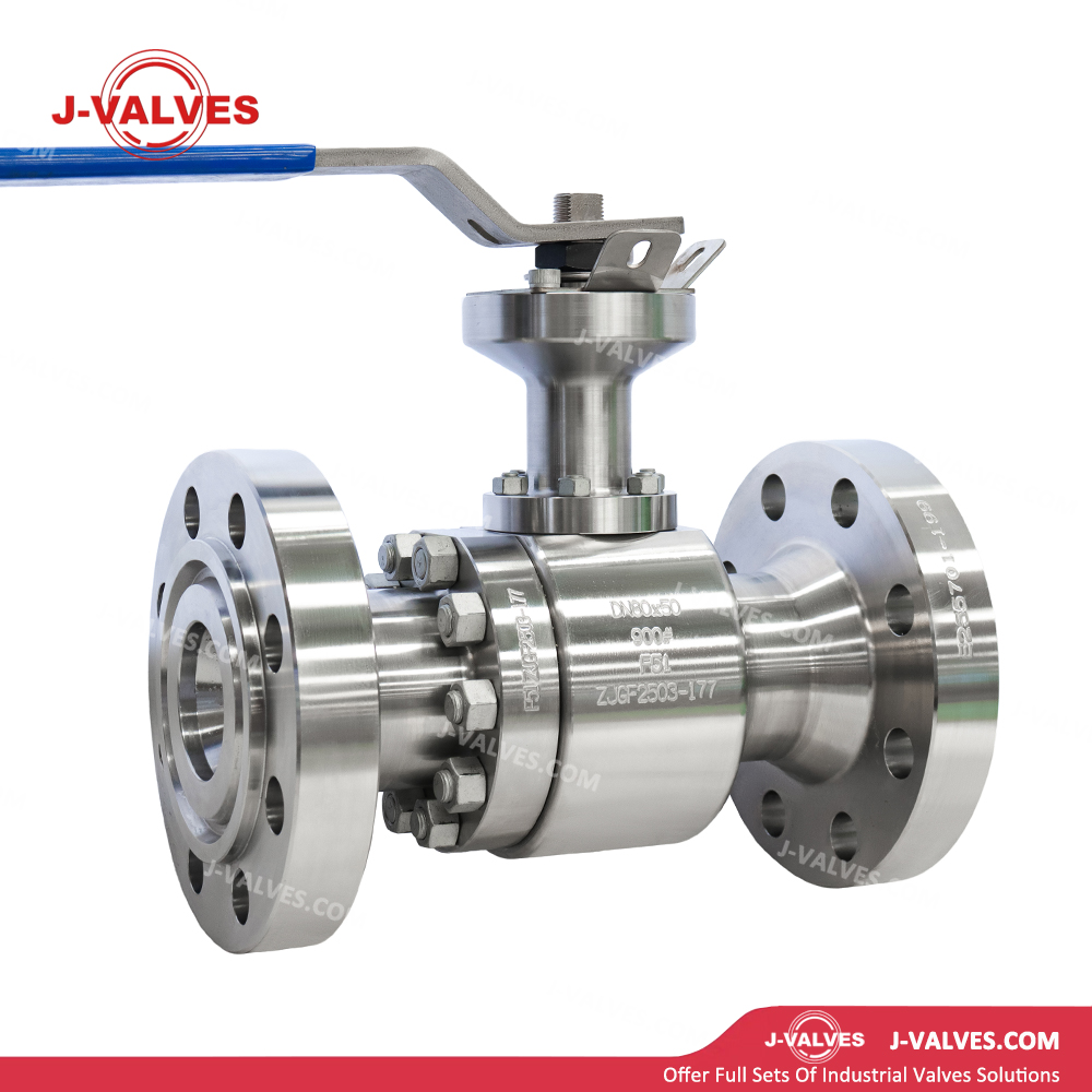 DN80x50 900LB F51 Two Piece Extended Stem Floating Ball Valve