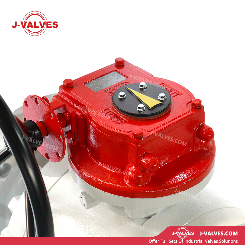 6"600LB A105 Trunnion Mounted Ball Valves of Turbine Head