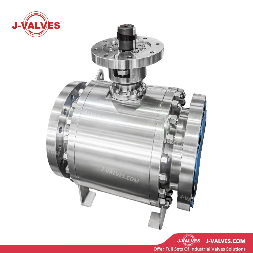 Metal Sealed Stainless Steel Trunnion Mounted Ball Valve