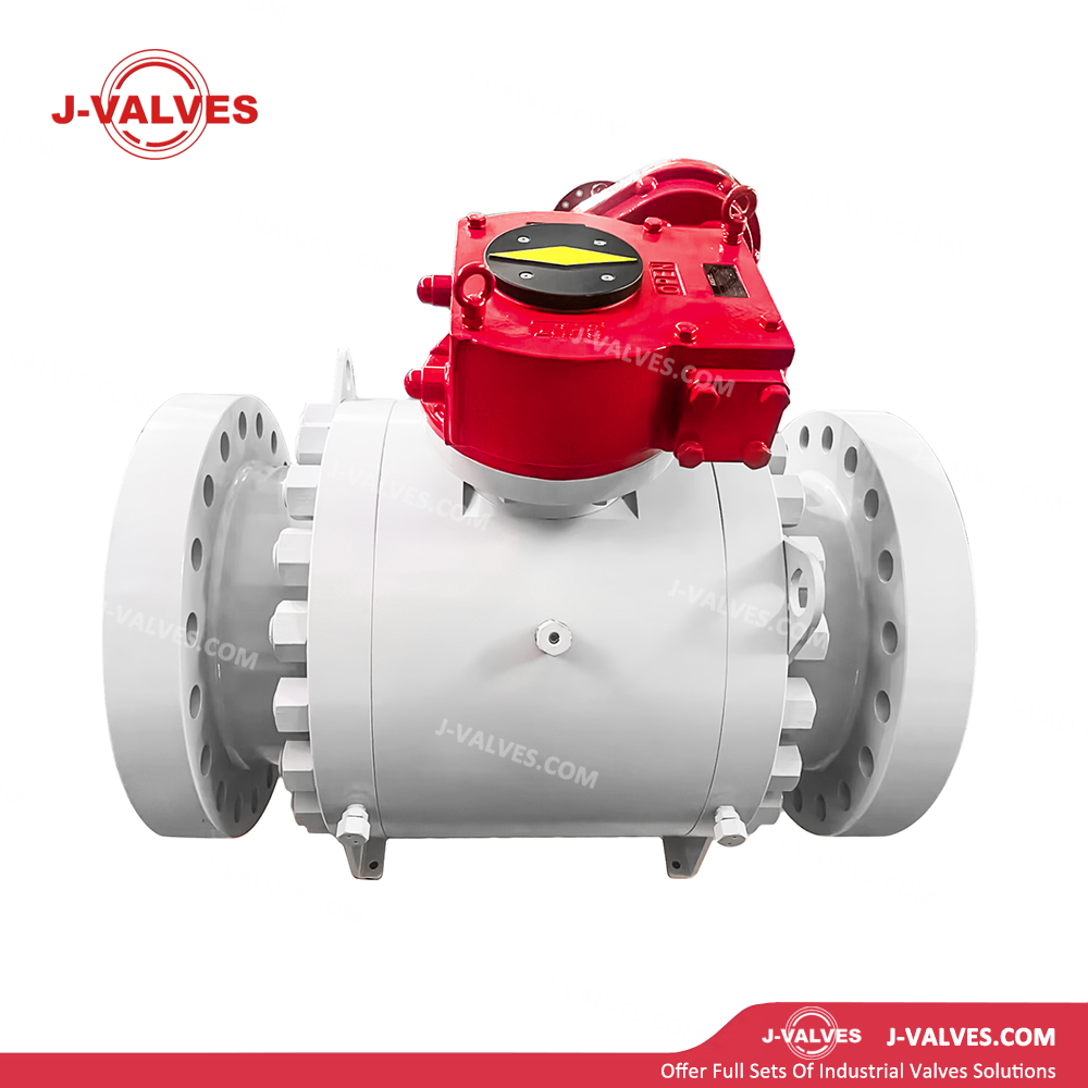 Trunnion Mounted Ball Valve For Natural Gas