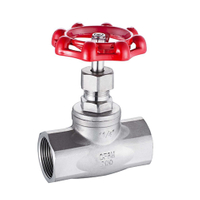 Stainless Steel CF8M 200PSI Threaded Globe Valve