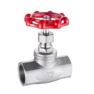 Stainless Steel CF8M 200PSI Threaded Globe Valve