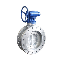 Stainless Steel Flange Double Eccentric Butterfly Valve