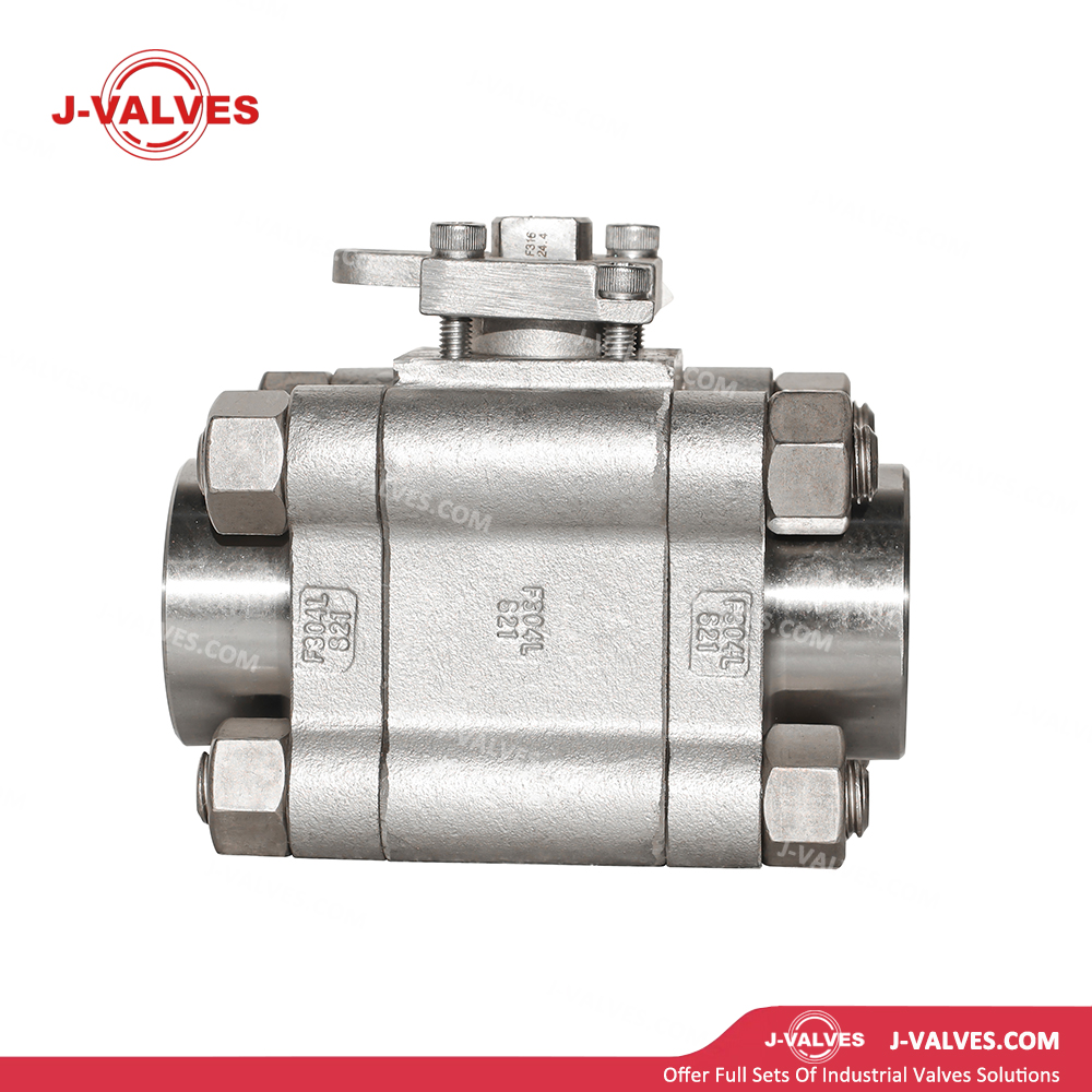 F304L Stainless Steel High Pressure Ball Valve High Seal Design