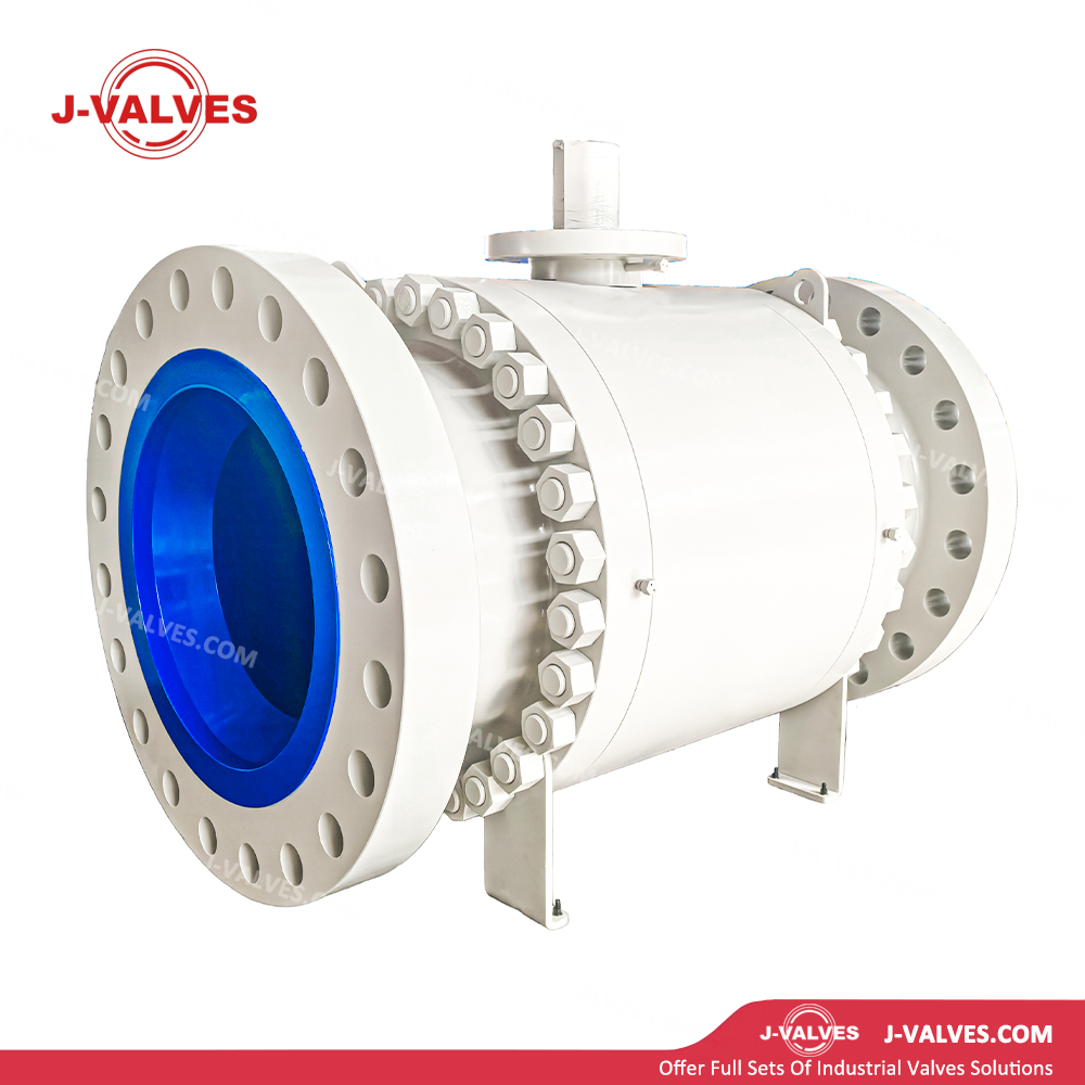 30x30"900LB A105 Three Piece Large-bore Trunnion Mounted Ball Valve