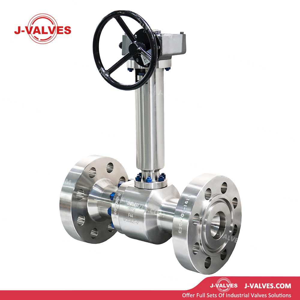 DN80x50 1500LB F44 Two Piece Extended Stem Floating Ball Valve