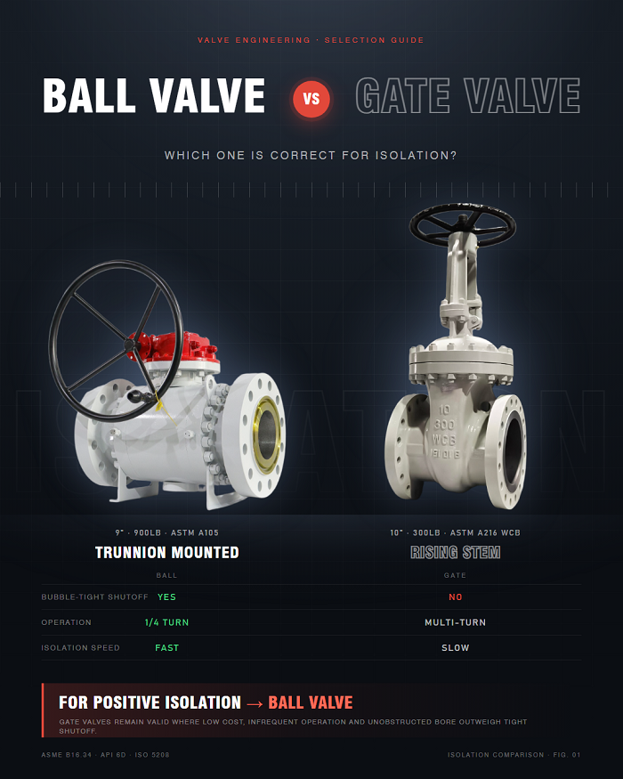 Ball valve and gate valve compared side by side at the J-VALVES valve factory