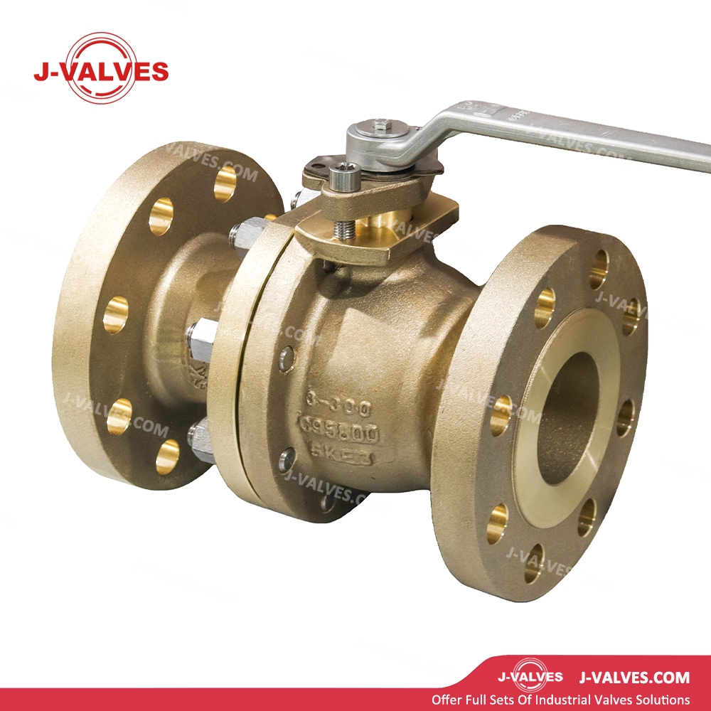 3"300LB C95800 Two Piece Floating Ball Valve