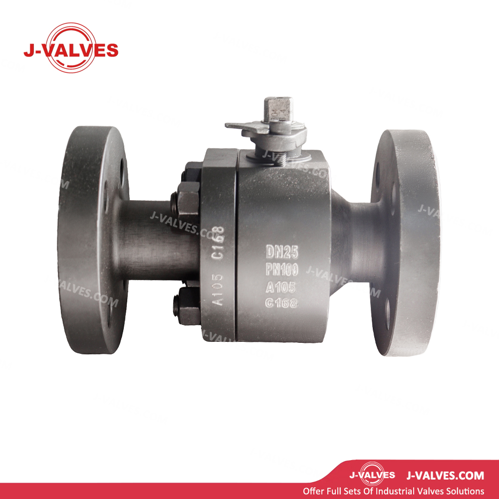 DN25 PN100 A105 Two Piece Floating Ball Valve