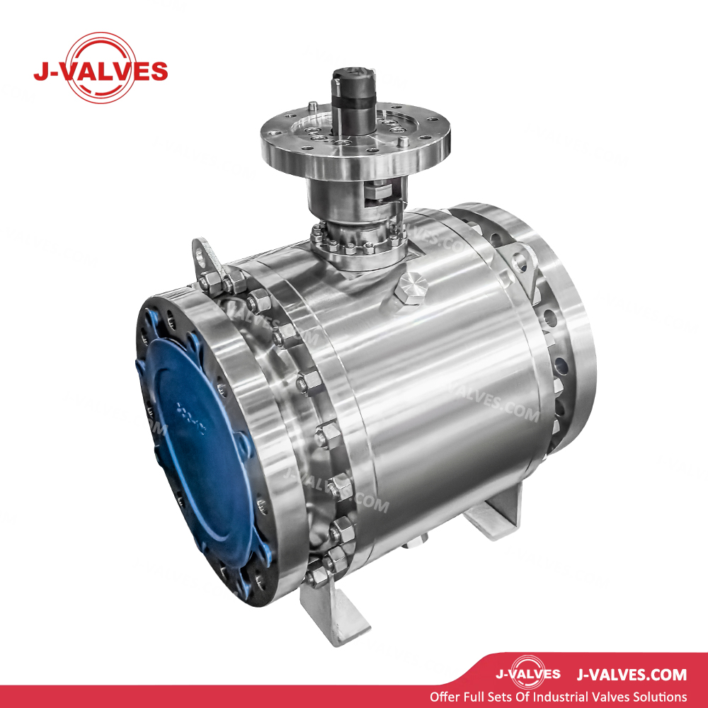 Metal Sealed Stainless Steel Trunnion Mounted Ball Valve