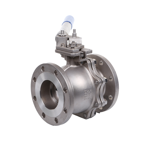 Industrial Floating Flange Ball Valve with High Mounting Pad
