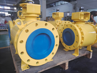 API6D Stainless Steel Trunnion Mounted Flanged Ball Valve