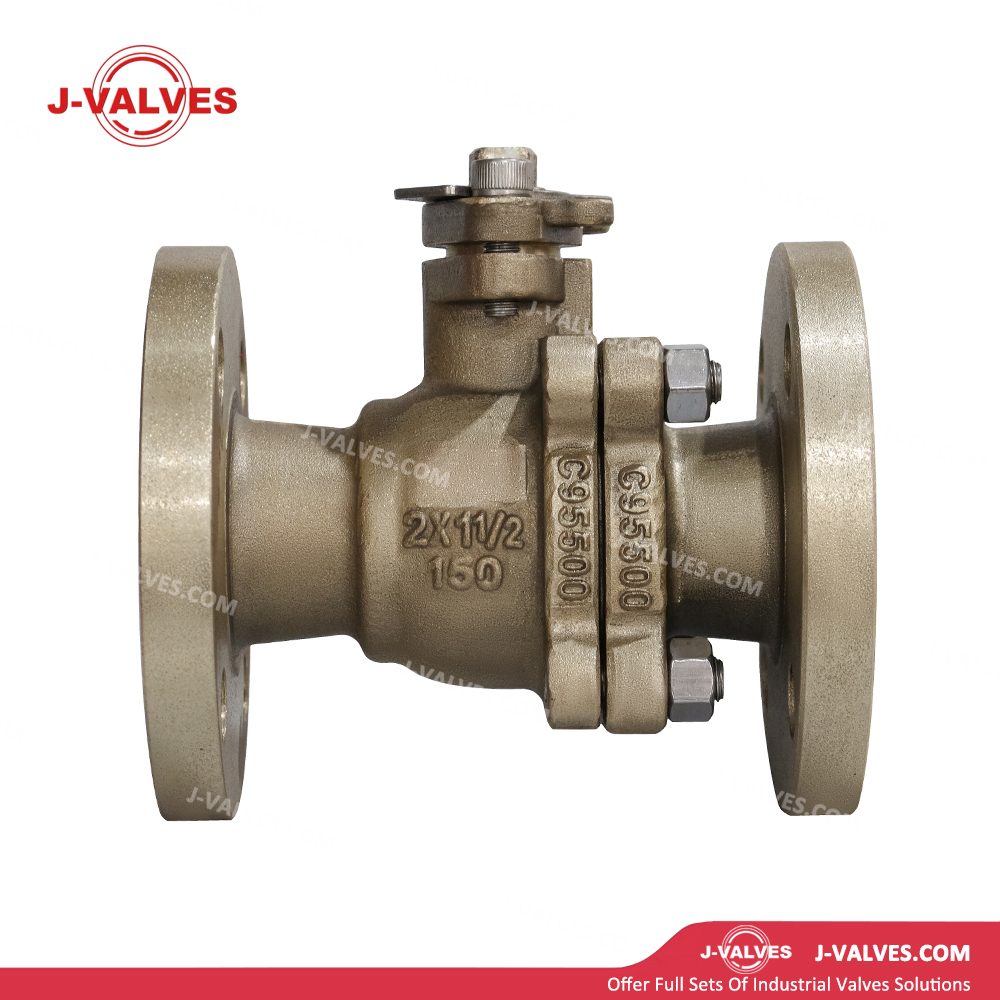 C95500 Nickel Aluminum Bronze Floating Ball Valve Marine Corrosion Resistant Industrial Use