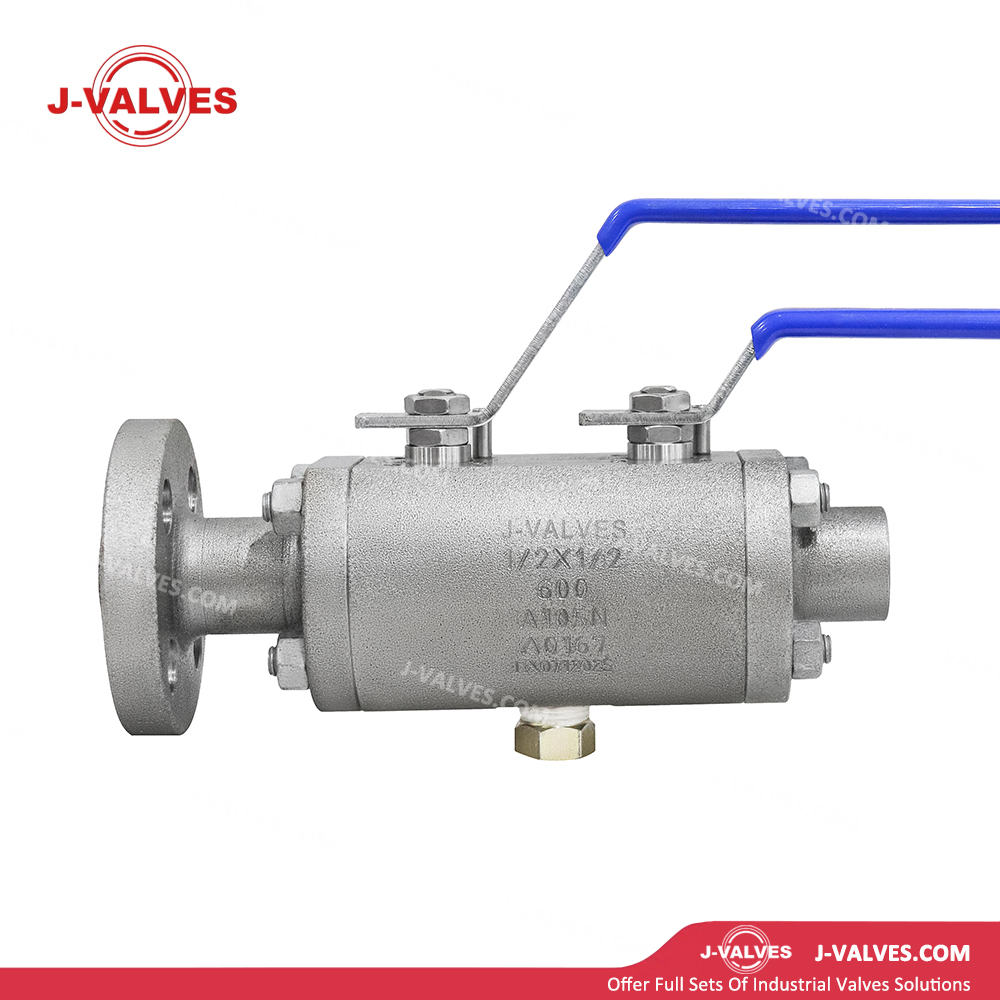 0.5x0.5"600LB A105N DBB BALL VALVES
