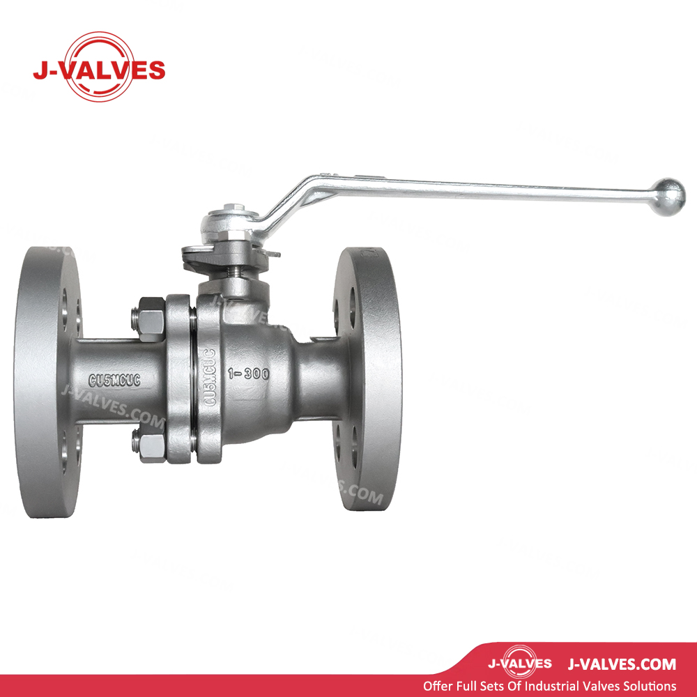 1"300LB CU5MCuC Floating Ball Valve Oil Gas Control Valve