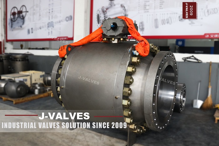 J-VALVES Large Size Trunnion Ball Valve