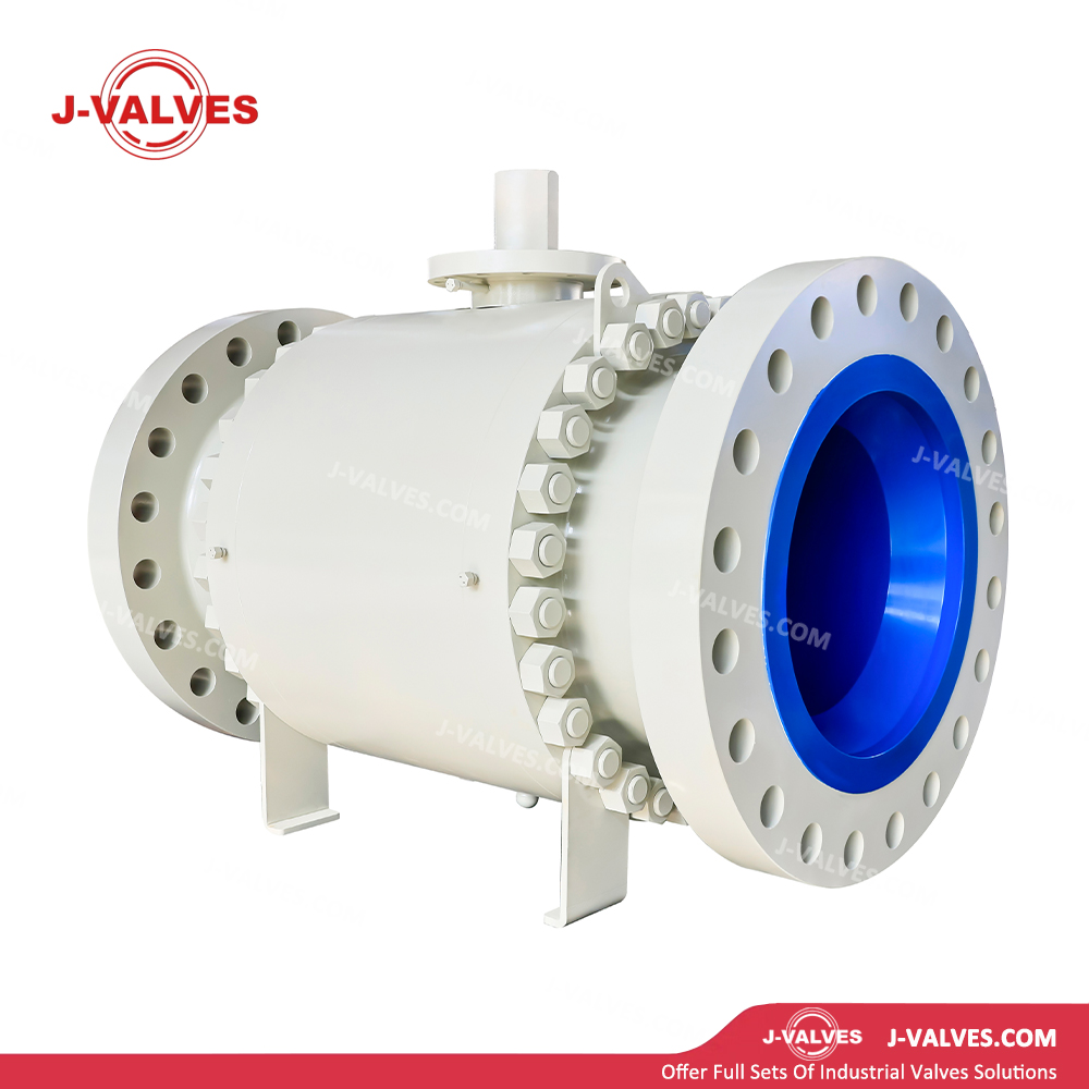 30x30"900LB A105 Three Piece Large-bore Trunnion Mounted Ball Valve