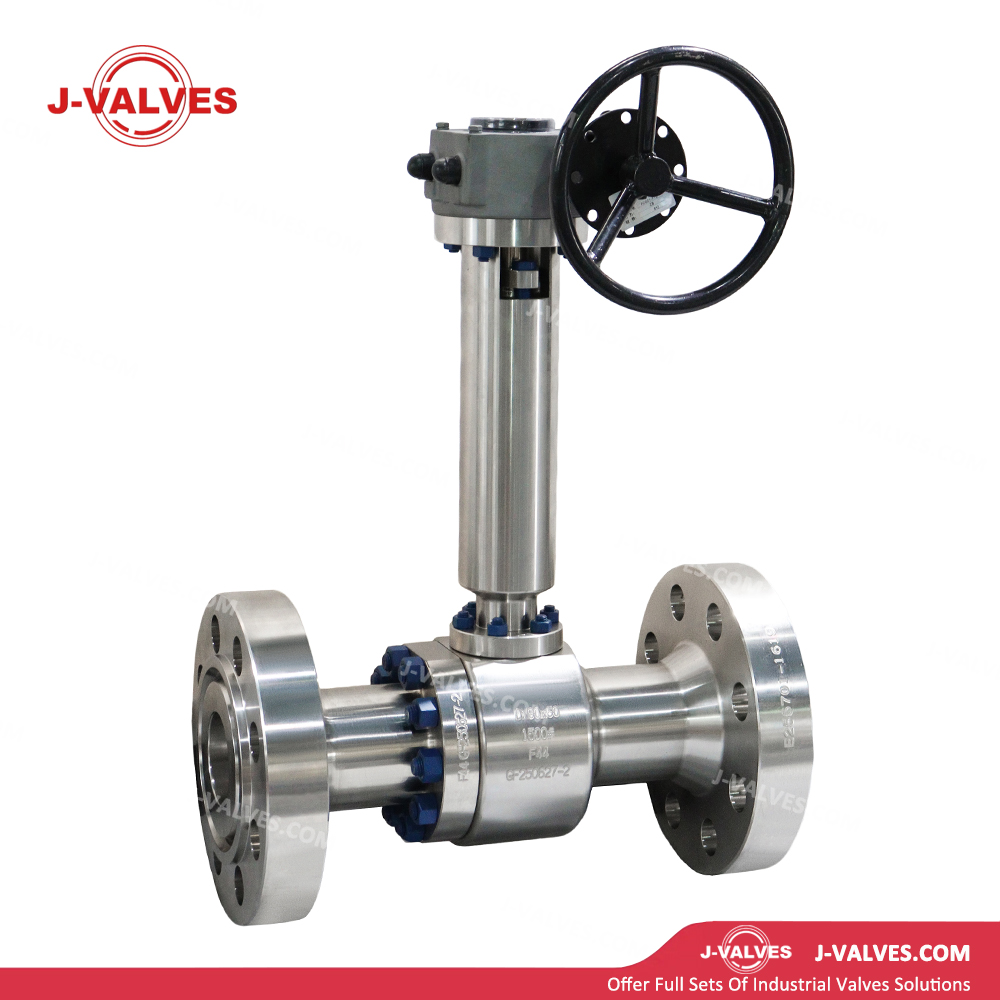 DN80x50 1500LB F44 Two Piece Extended Stem Floating Ball Valve