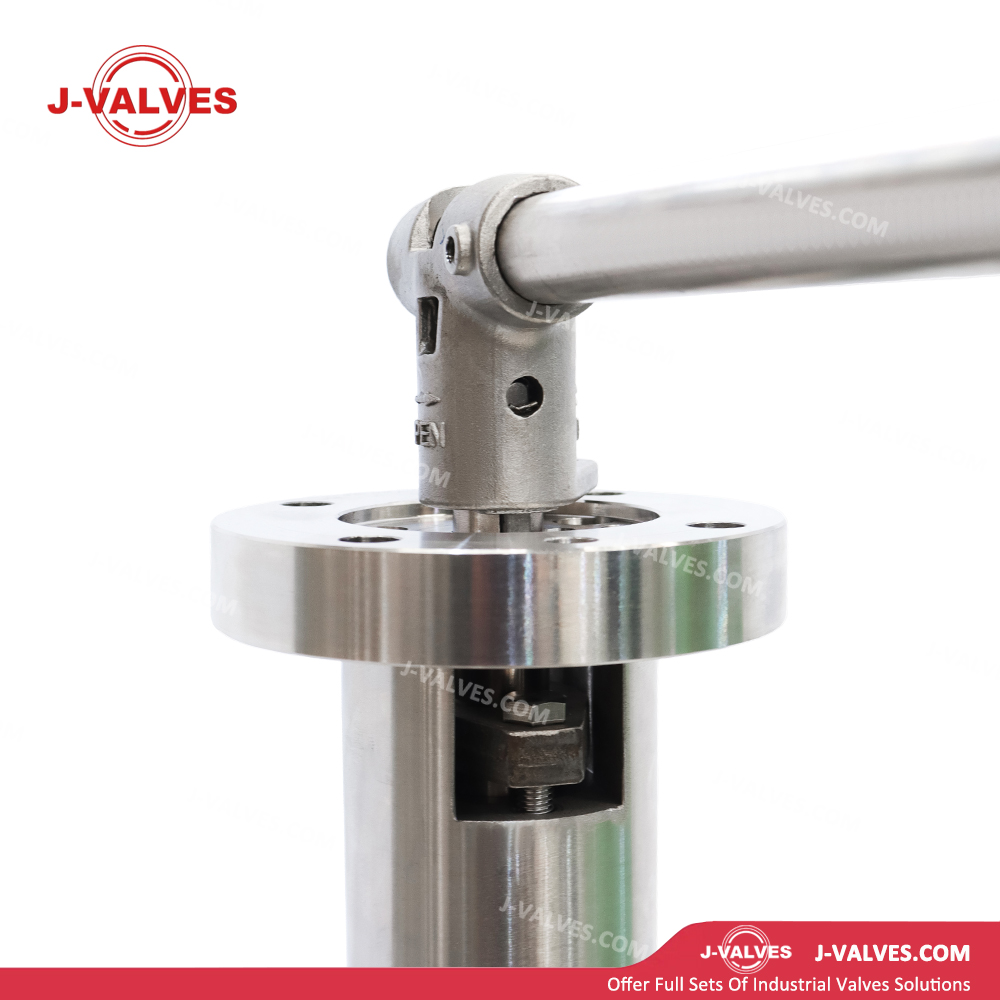 DN80x50 150LB F316 Two Piece Extended Stem Floating Ball Valve