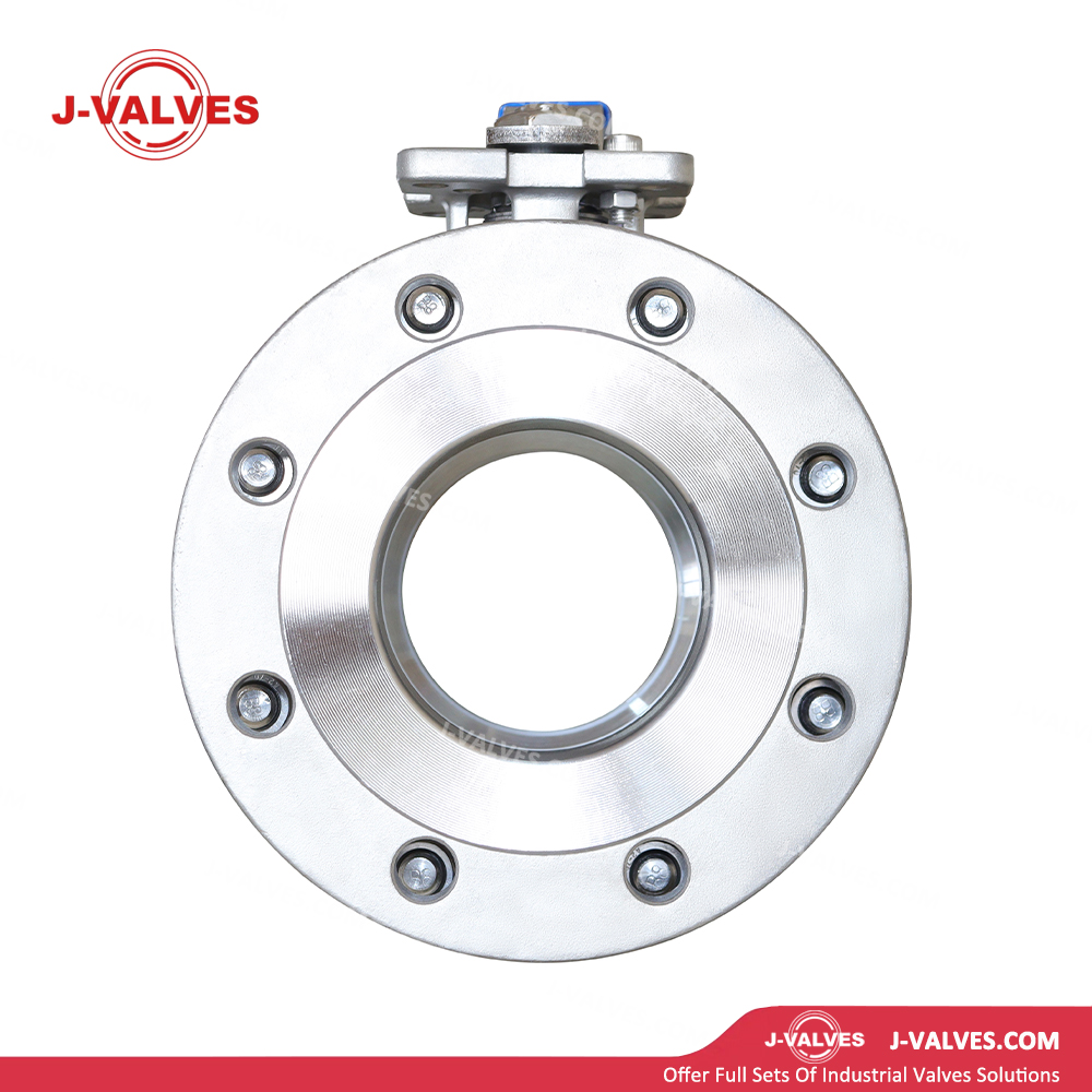 DN100 PN16 CF8M Two Piece Floating Ball Valve