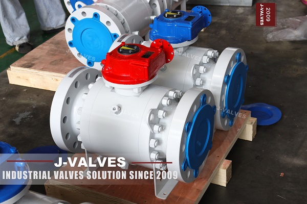 Industrial Valve Selection Guide: Features And Applications of High-Pressure 600LB A105 Trunnion Mounted Ball Valve with Gear Operator
