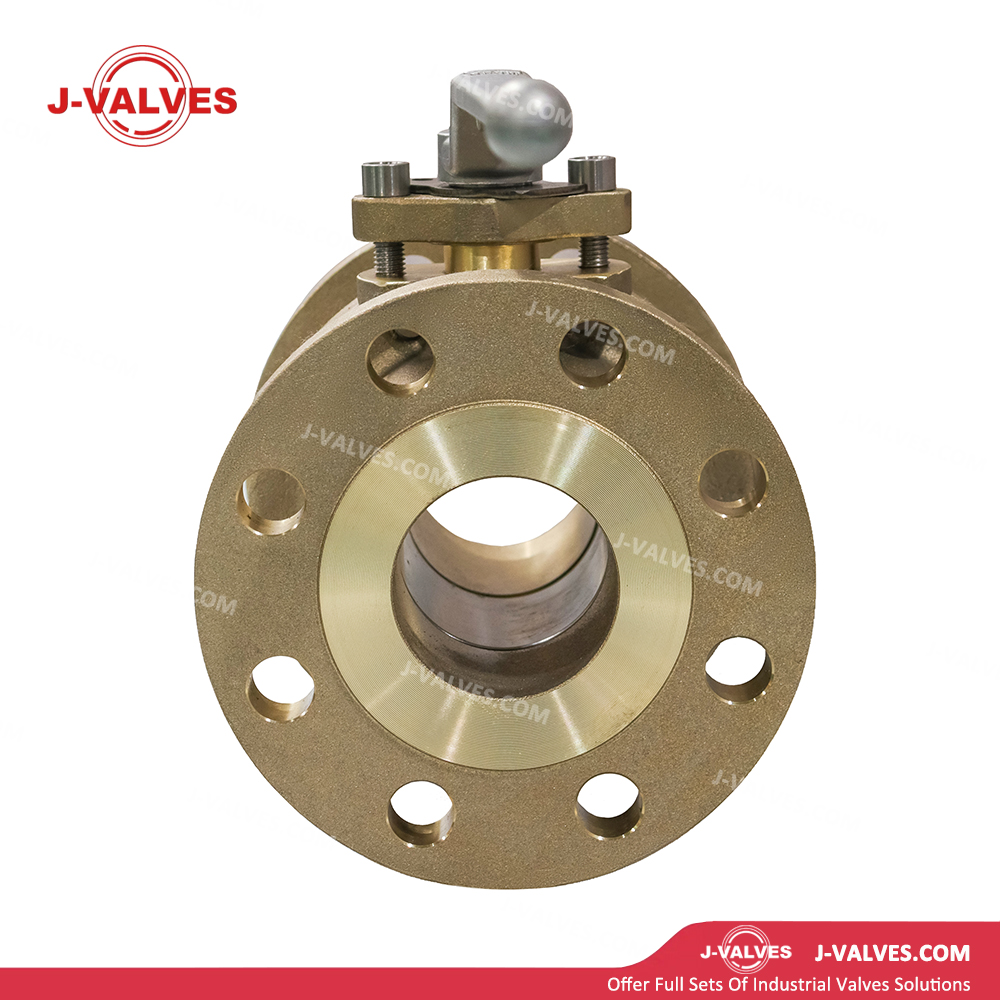 3"300LB C95800 Two Piece Floating Ball Valve