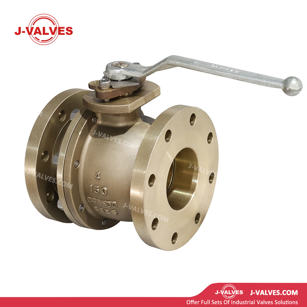4"150LB C95500 Flanged Floating Ball Valve