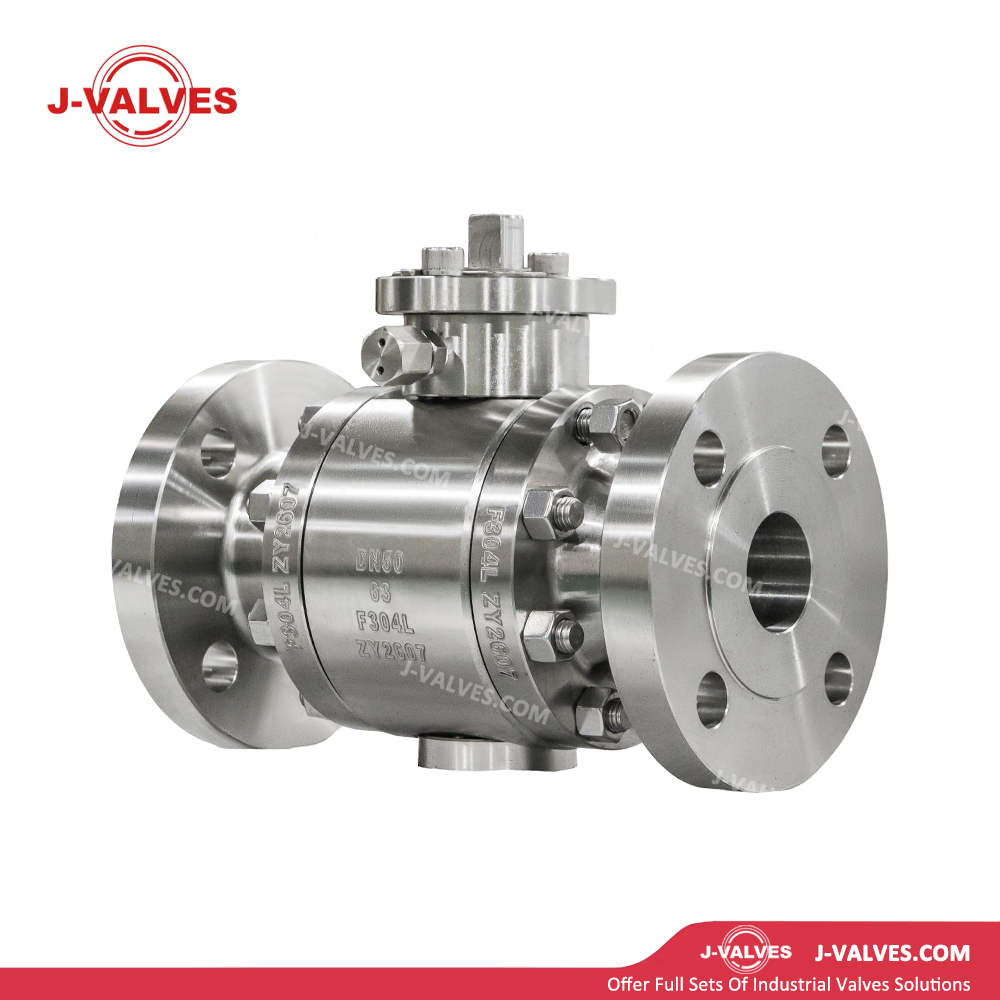 DN50 PN63 F304L Stainless Steel Trunnion Mounted Ball Valve