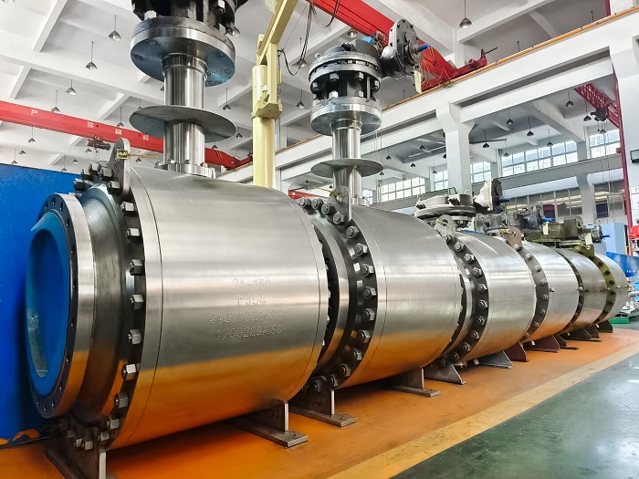 Low-temperature-trunnion-ball-valve