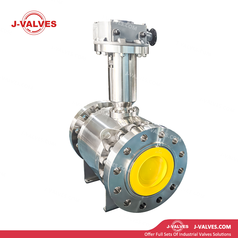 Marine Grade Extended Stem Trunnion Mounting Ball Valve