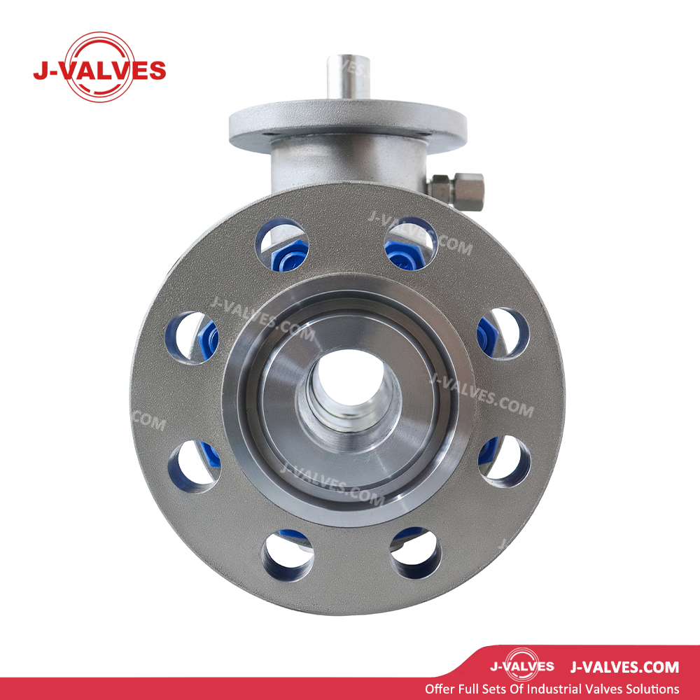 3 Piece Cast Trunnion Mounted Ball Valve Extended Stem