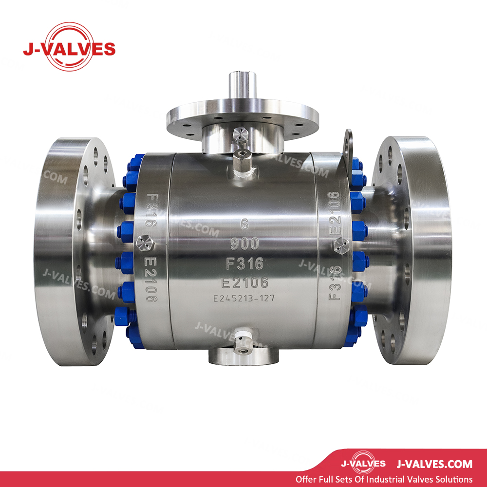 Stainless Steel Full Bore Trunnion Mounted Ball Valve