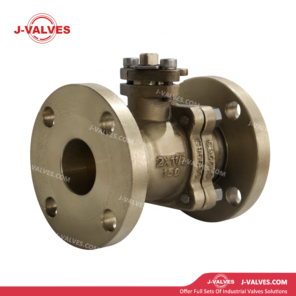 C95500 Nickel Aluminum Bronze Floating Ball Valve Marine Corrosion Resistant Industrial Use
