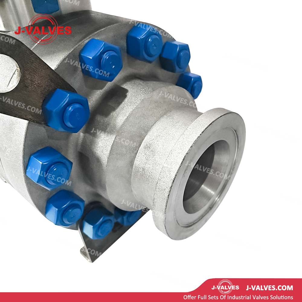 API607 Certified Fire Safe Quick Install Trunnion Ball Valve Low Emission